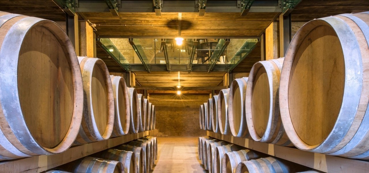 Cellar tour at Feudi Del Pisciotto